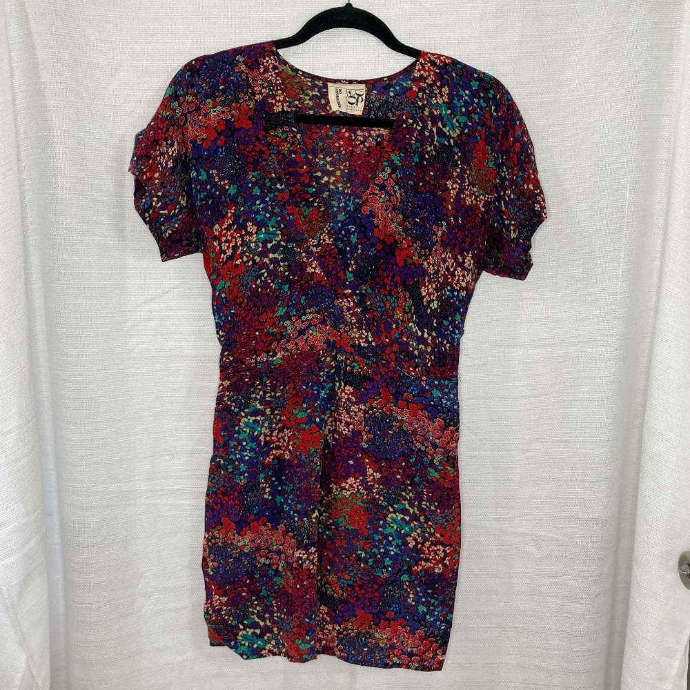 Flower Silk Dress